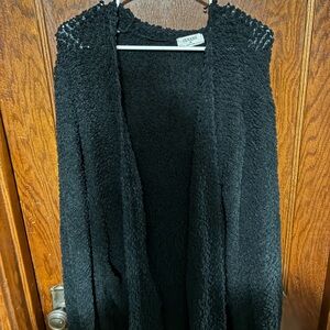 Black Women's teddy bear sweater